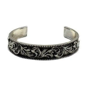 Western Etched Cuff Bracelet | Boho Jewelry for Women