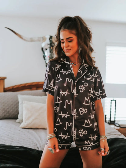 Branded Pajama Set