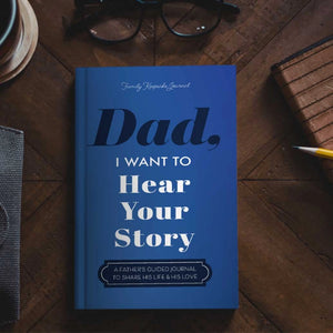 Dad Memory Journal | 250 Prompts | Hear Your Story Keepsake Gift