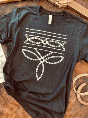 Classic Boot Stitch Graphic Tee