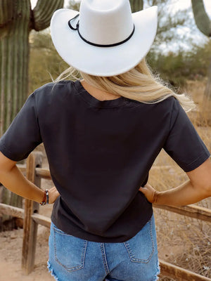 Western Skull Graphic Tee