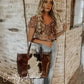 Cowhide Leather Tote Bag | Genuine Leather Western Purse