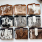 Leather Cowhide Wristlet Wallet