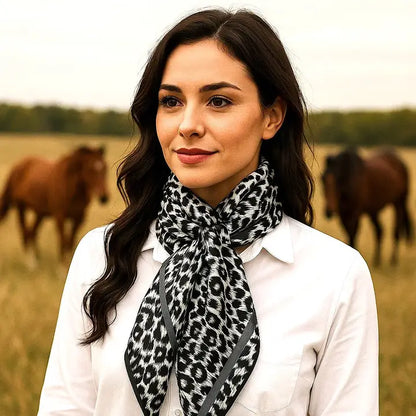 Wild Rag Scarf for Women | 35"x35" Silky Western Bandana Scarf