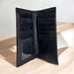 Men's Tooled Leather & Cowhide Western Wallet | Handcrafted Bifold