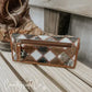 Cattle Chic Patchwork Cowhide Wallet | Leather Clutch