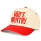 "God's Country" Two-Tone Trucker Hat for Women | Faith & Country Baseball Cap