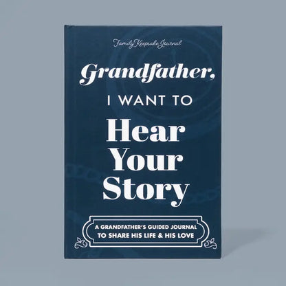 Grandpa Memory Journal | 250 Prompts | Hear Your Story Keepsake Gift