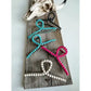 Beaded Metal Banana Hair Claw Clip | Western Cowgirl Style, 4.25" Clip