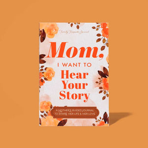 Mom Memory Journal with 250 Prompts | "Mom, I Want To Hear Your Story" Keepsake Gift for Mother's Day