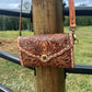 Stampede Tooled Leather Crossbody Purse | Detachable Strap