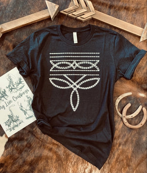 Classic Boot Stitch Graphic Tee
