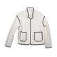 Quilted Snow White Jacket
