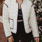 Quilted Snow White Jacket